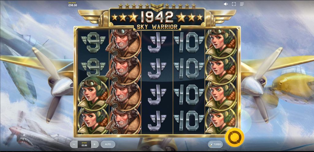 Gameplay in 1942 Sky Warrior
